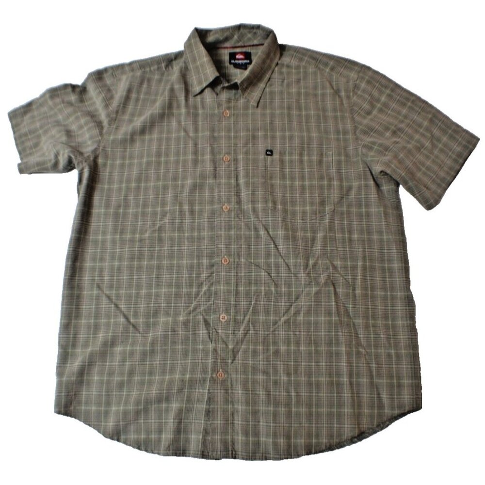 Quicksilver Button Down Shirt Men's Size Medium
